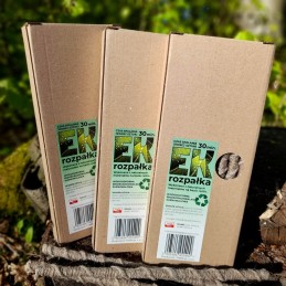 Natūralus ekologinis išgyvenimo kūrenimas - 45 vnt (3 pakuotės)