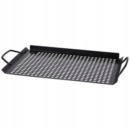 Grill plate grill grate tray grill pan perforated 43x