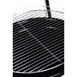 Sodo kepsninė, pakabinamas sodo židinys, grilis su trikojo grotelėmis