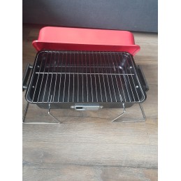 Sulankstomas stovyklavimo grilis, nešiojamas, kompaktiškas lagaminas, 27x40