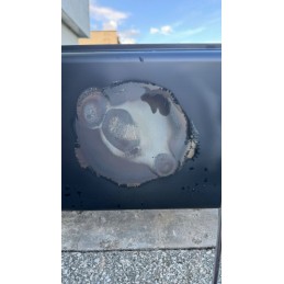 Sulankstomas stovyklavimo grilis, nešiojamas, kompaktiškas lagaminas, 27x40