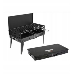 Lagaminas turistinis grilis 43x23, reguliuojamos grotelės