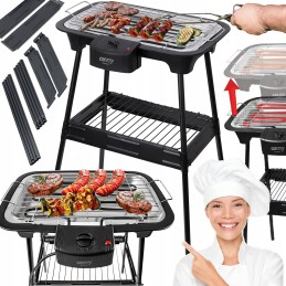 | stovimas stalas balkonas elektrinis grilis Camry CR6612 2400W |