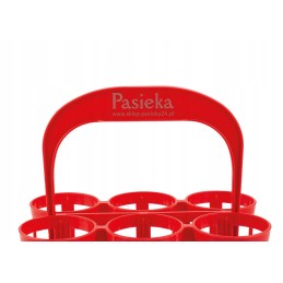 geltona punetė stiklainiams su medumi nešimui