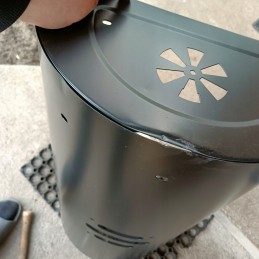 Anglies grilio apvalios