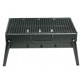 Didelė, sulankstoma anglių briketų kepsninė, skirta nešiojamam iškylai