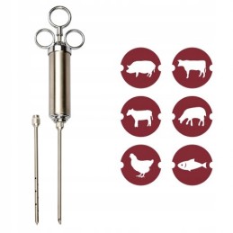 Browin nerūdijančio plieno purkštukas 60ml 2 adatos