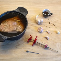 Browin nerūdijančio plieno purkštukas 60ml 2 adatos