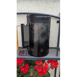 Chimney for lighting a grill, coal briquettes, large