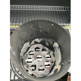 Chimney for lighting a grill, coal briquettes, large