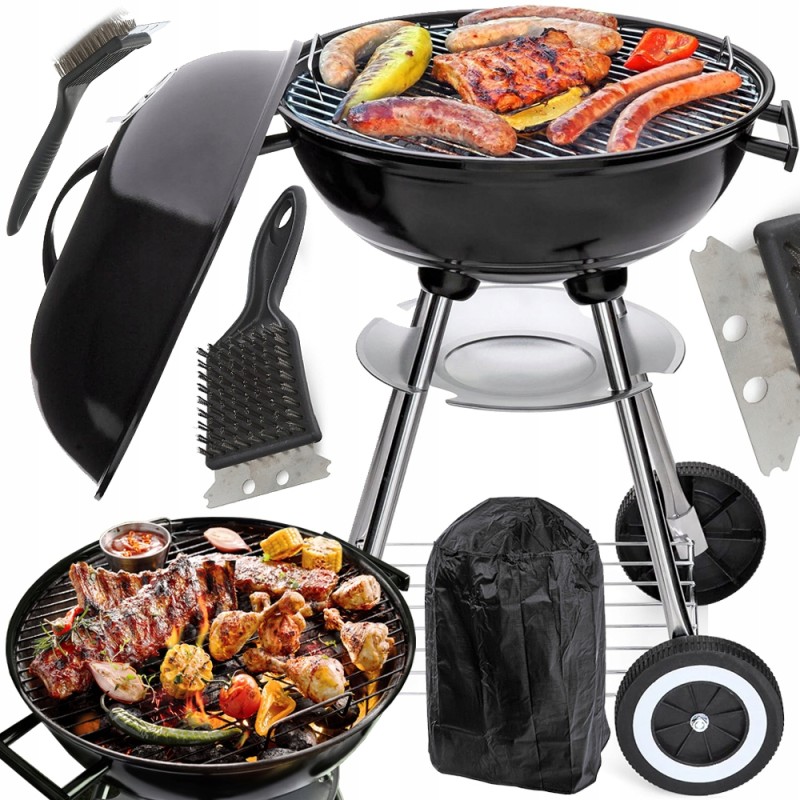 ✅ Apvalios anglies kepsninės su dangčiu ir dangteliu