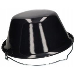 Vengriškas emaliuotas katilas, 13l medžioklės puodas