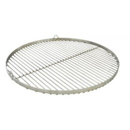 Masyvios apvalios grilio grotelės, skersmuo 60 cm, apvalus pakabinamas trikojis