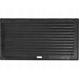 Cast iron plate for gas grill