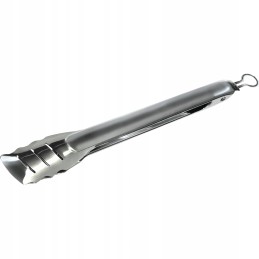Napoleon stainless steel tongs with easy bl