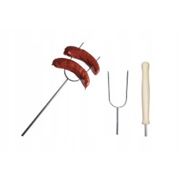 Wp forks sticks campfire 5pcs handle stainless steel 100