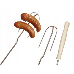 Wo 70 fookuskahvel 70cm grillile, roostevabast terasest kahvel, lõkkekepp