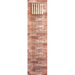 Wo 70 fookuskahvel 70cm grillile, roostevabast terasest kahvel, lõkkekepp