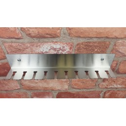 Wo 70 fokusa dakša 70 cm grilam, nerūsējošā tērauda dakša, ugunskura nūja