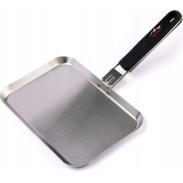 Hard grill grate set with protective grilling gloves