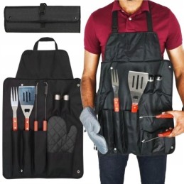 ⭐⭐BBq prijuostės grilio rinkinys iš 7 bbq grilio įrankių⭐⭐