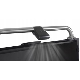 LED kepsninė lempa su grotelėmis