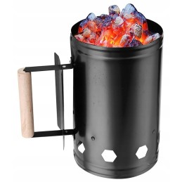 ☀️ chimney for lighting coal, briquettes for the grill