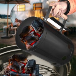 ☀️Skurstenis ogļu aizdedzināšanai un briketes šašlikam