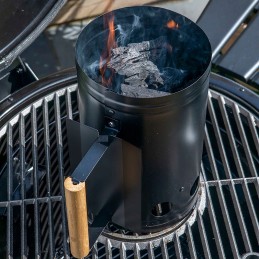 ☀️ chimney for lighting coal, briquettes for the grill