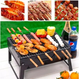 Nešiojama medžio anglies kepsninė