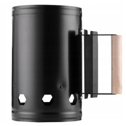Chimney for lighting the grill