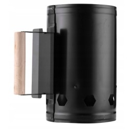 Chimney for lighting the grill