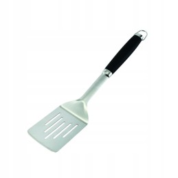 Grilio stalo įrankių rinkinys: žnyplės + mentelė + natūralus šepetys