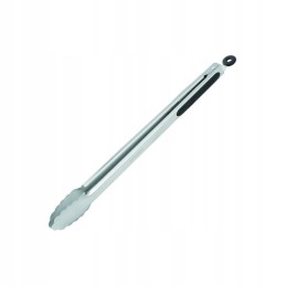 Grilio stalo įrankių rinkinys: žnyplės + mentelė + natūralus šepetys