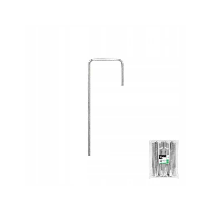 Cinkuoto metalo kilimėlio kaištis 15cm 100 vnt