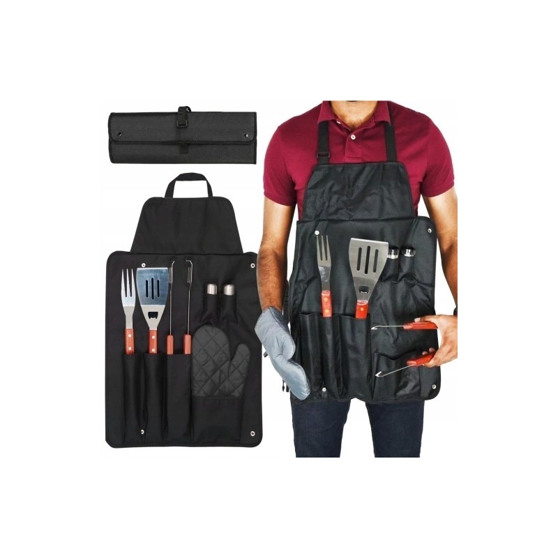 ⭐⭐BBq prijuostės grilio rinkinys iš 7 bbq grilio įrankių⭐⭐