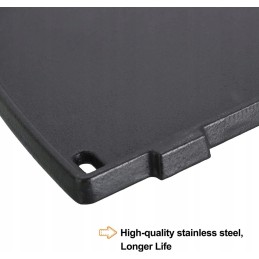 Ketaus kepsninės plokštė weberq100 q1200 q1400 q1000 q1400 dujinėms kepsninėms