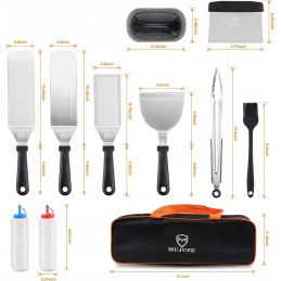 X14 BBQ stalo įrankiai BBQ indai nerūdijančio plieno maišelis XL