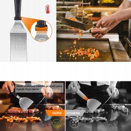 X14 BBQ stalo įrankiai BBQ indai nerūdijančio plieno maišelis XL