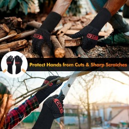 Grilio pirštinės virtuvinės pirštinės 800 laipsnių