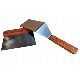 Nerūdijančio plieno grilio mentės, 2 vnt., mėsai, žuviai, pyrago pjaustyklei