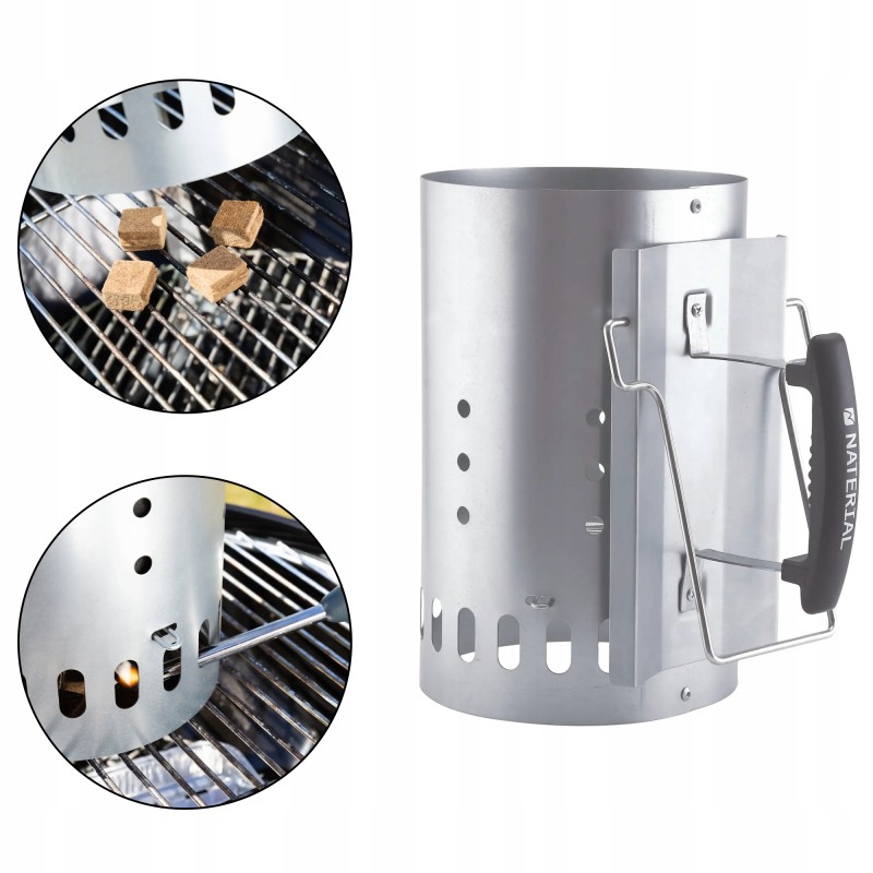 ⭐ chimney for lighting the grill
