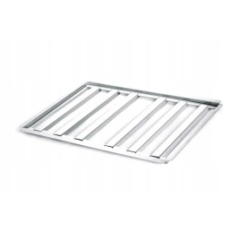 Grotelės ir apsauginė plokštė degikliui