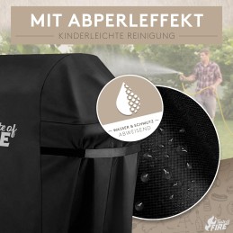 Grilio dangtis 147 x 61 x 122 cm atsparus vandeniui