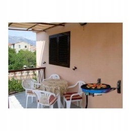 Cadac wall mount for hanging a carri chef gas grill