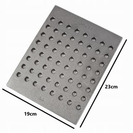 Ketaus grotelės 19x23 židinio krosnelės židiniui