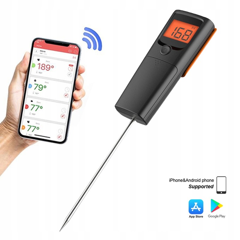 Belaidis mini btg grilio termometras x1