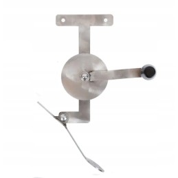 Stainless steel grill crank