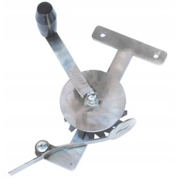 Stainless steel grill crank