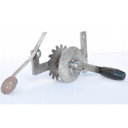 Stainless steel grill crank